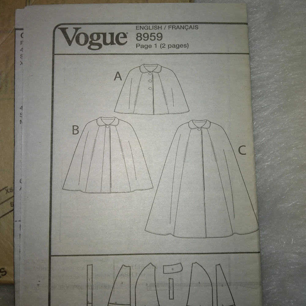 Vogue v8959 sz